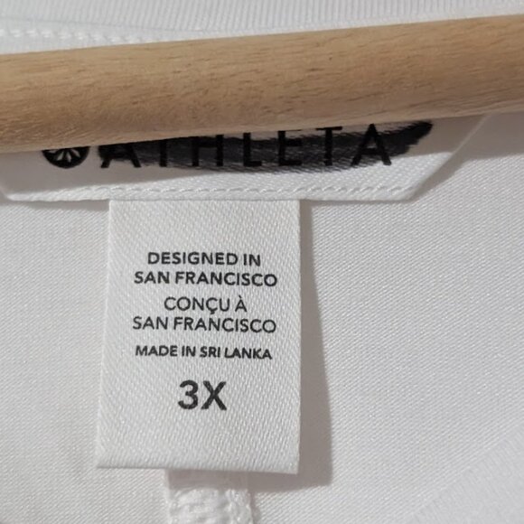 Athleta | Elemental Cropped Tee In White - Picture 9 of 14